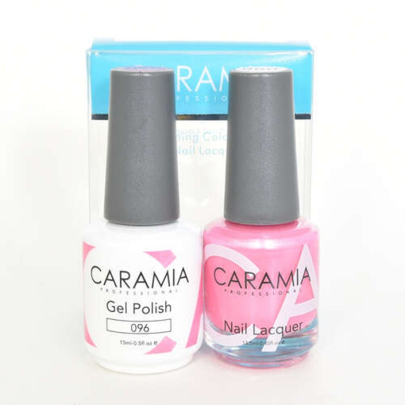 #096 Caramia Gel Polish & Nail Lacquer 0.5oz